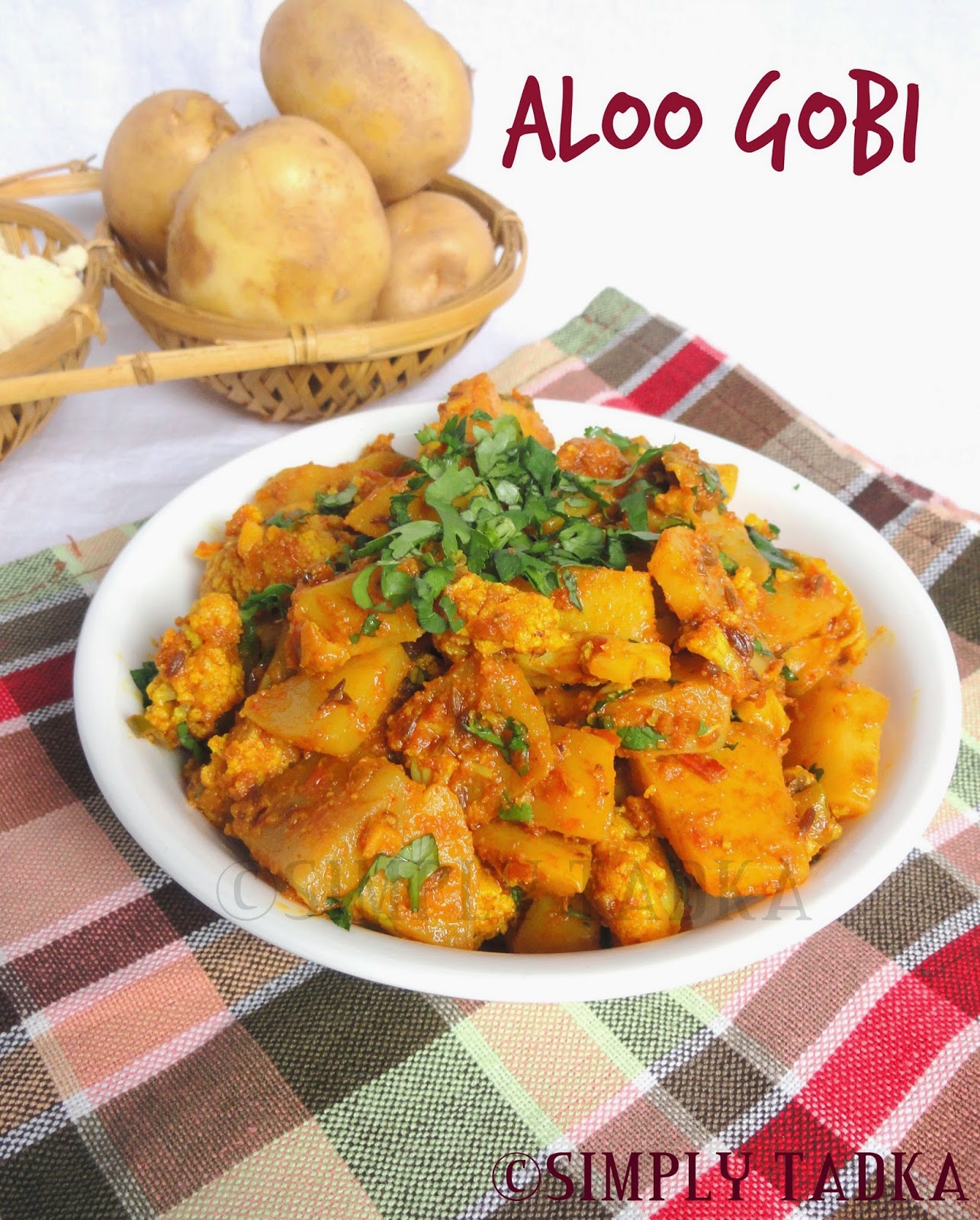 calories in 1 cup gobi sabzi