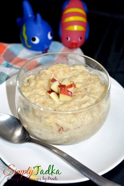 Apple Oats Porridge | Toddler Recipe | Simply Tadka